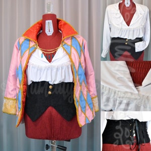 Howl Pendragon/Jenkins - Howl's Moving Castle - handmade costume/cosplay - Ghibli Studios - jacket/shirt/corset made to order