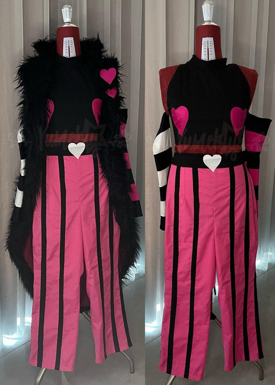 Velvette - Hazbin Hotel Deluxe Design Cosplay Costume Crop
