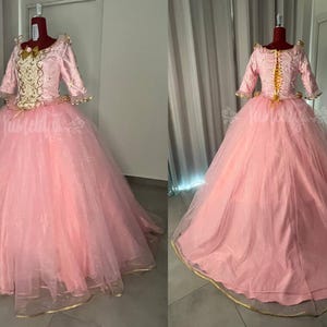 open lace back dress Amazon.com: CosplayDiy Women's Anneliese Cosplay Pink Dress Costume Adult  Princess Dress Up Full Set XS : Clothing, Shoes & Jewelry