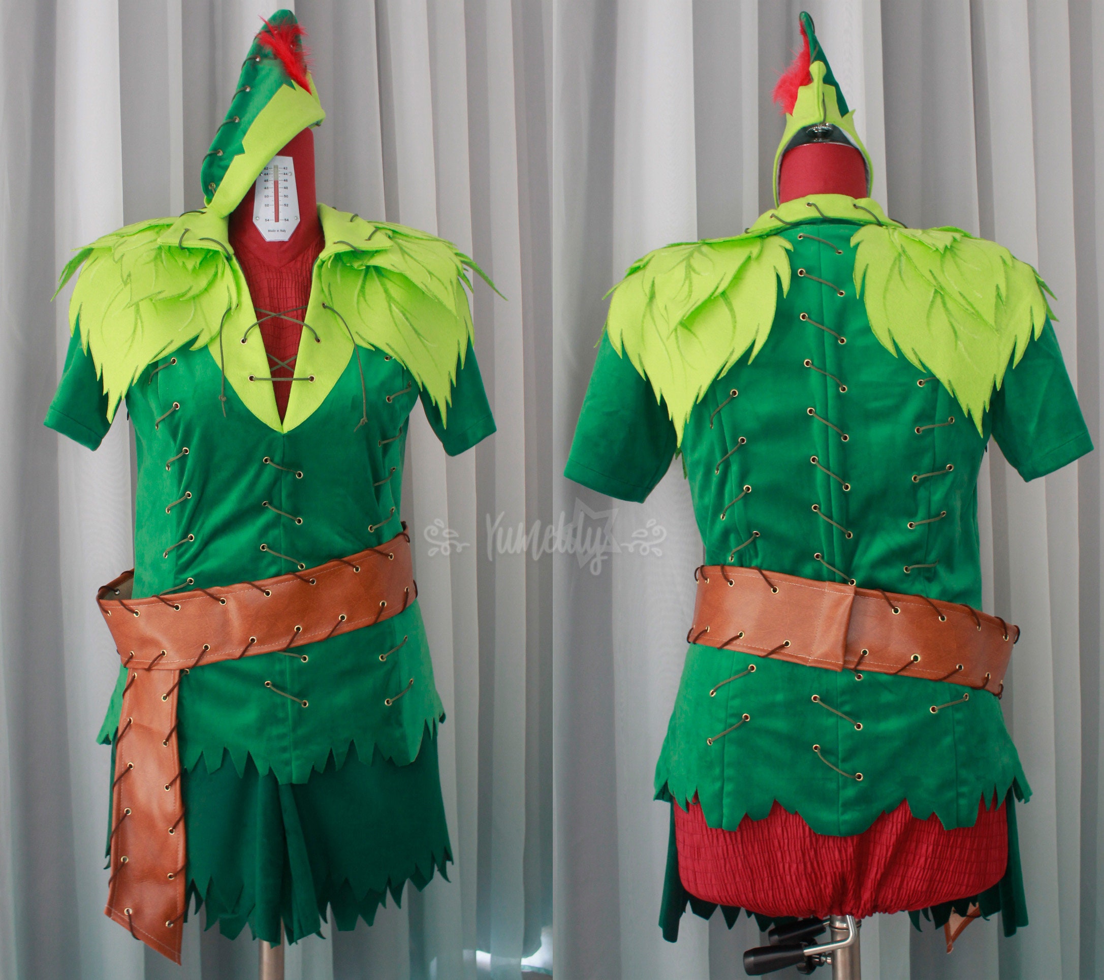 adult peter pan sotume homemade