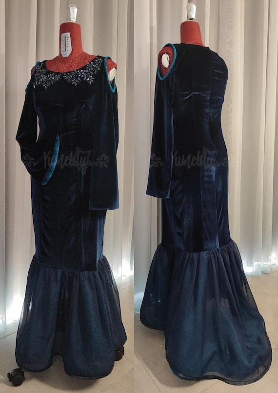 Blue Diamond Steven Universe Cosplay Costume Mermaid Dress Glitter Made to Order - Etsy Sweden Blue Diamond Steven Universe Cosplay Costume Mermaid Dress Glitter Made to Order - Etsy Sweden