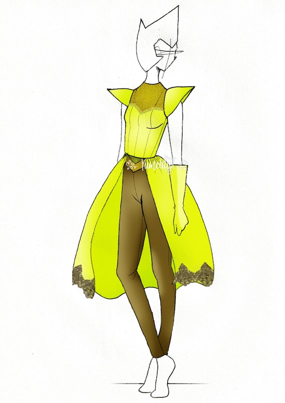 Yellow Diamond Steven Universe Cosplay Costume Preorder