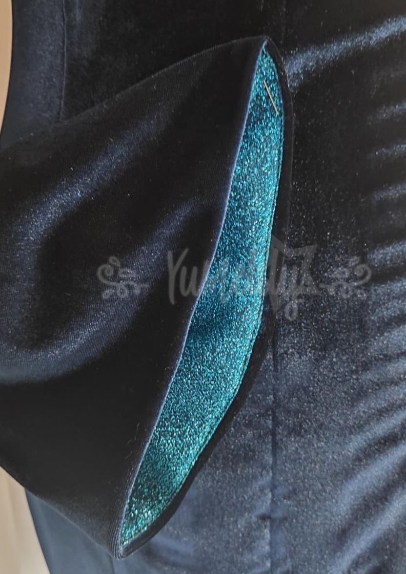 Blue Diamond Steven Universe Cosplay Costume Mermaid Dress Glitter Made to  Order - Etsy