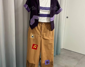 Luz Noceda - Timeskip - The Owl House season 3 design cosplay costume witch shirt jacket trousers made to order