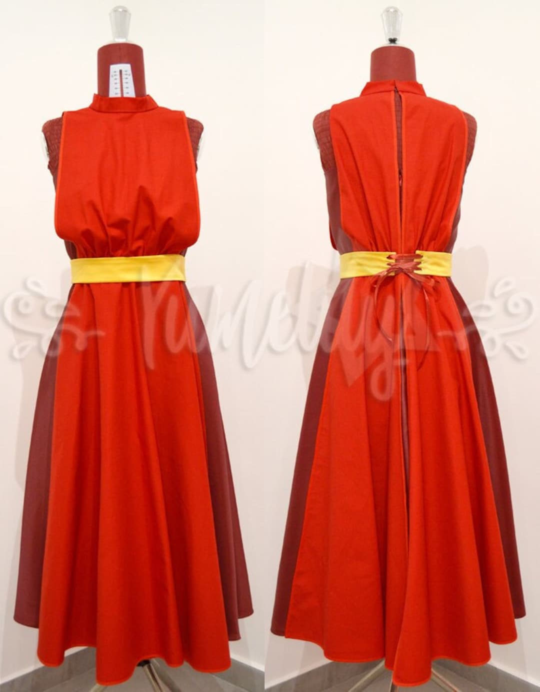 Adora She ra Princess of Power Basic Design Red Prom Dress Made to Order Etsy