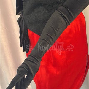 Angel Dust Hazbin Hotel Season 2 drag queen gown handmade cosplay costume hellaverse made to order image 13