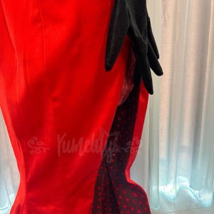 Angel Dust Hazbin Hotel Season 2 drag queen gown handmade cosplay costume hellaverse made to order image 15
