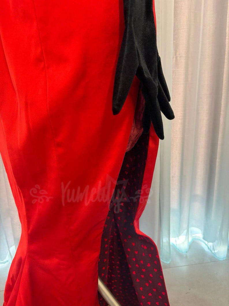 Angel Dust Hazbin Hotel Season 2 drag queen gown handmade cosplay costume hellaverse made to order image 15
