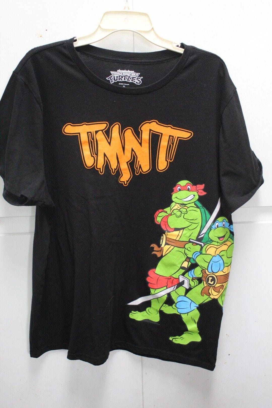 Teenage Mutant Ninja Turtles T Shirt Wrap Around Graphic T-shirt Adult ...