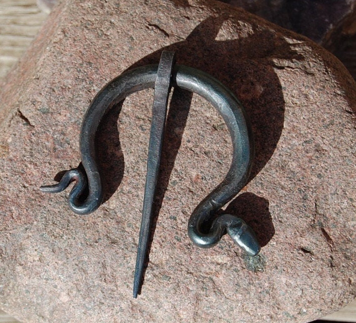 Viking Cloak Pin Etsy