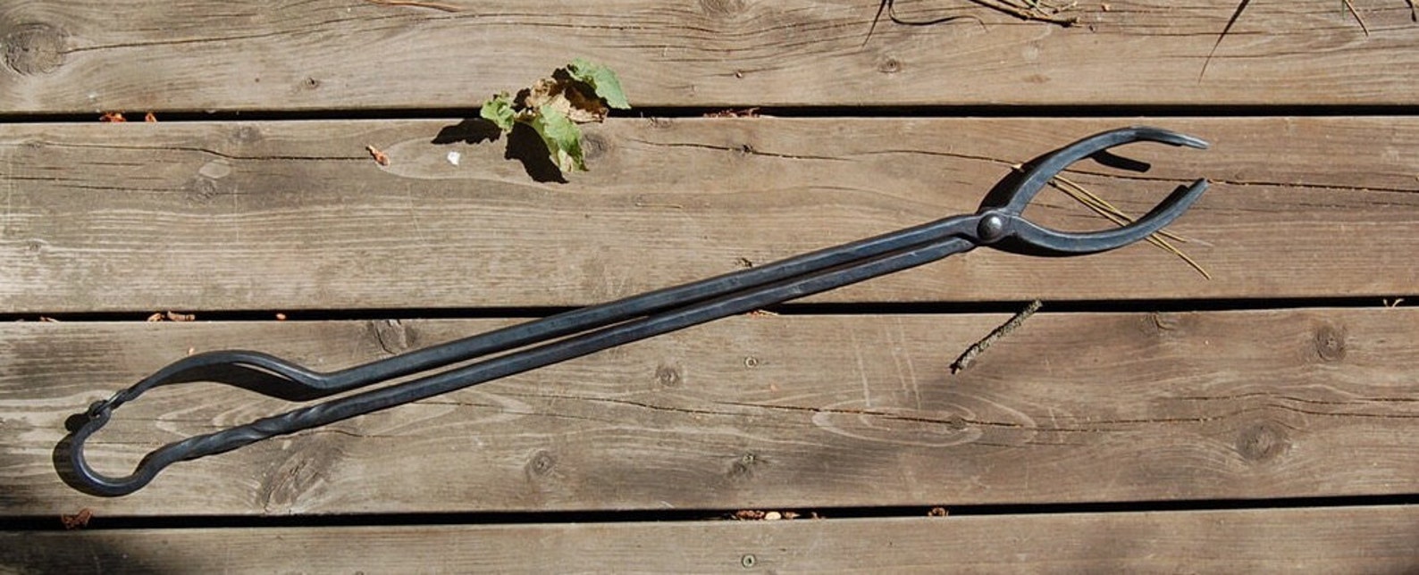 Fire Tongs Etsy