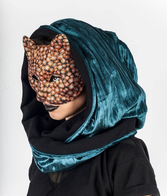 Velvet Snood Winter Clothing Autumn Outfit Hood Double Side