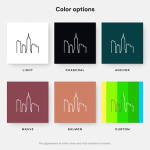 Denver Skyline Wall Art - Denver City Art Print - Denver Colorado Poster with One Line Drawing - Denver Wall Decor Moving Gift image 6