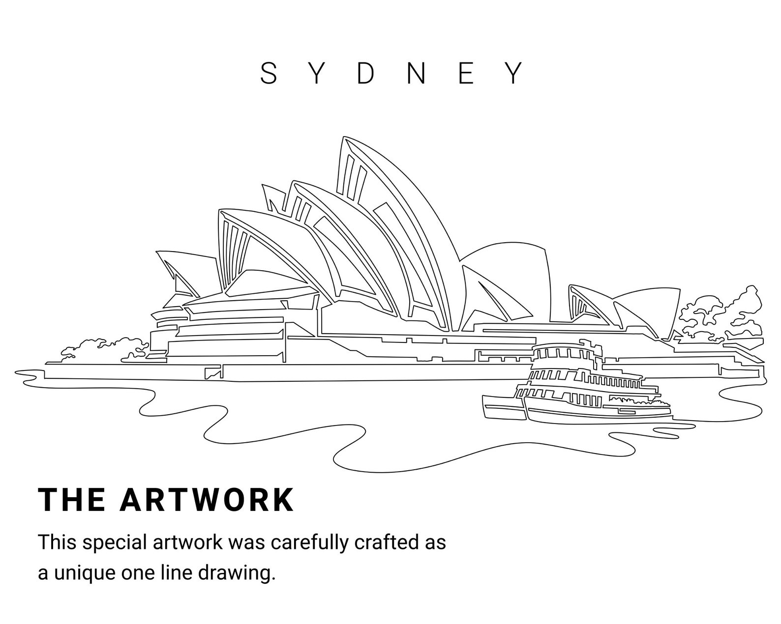 Sydney Opera House Printable Wall Art Sydney Australia Etsy
