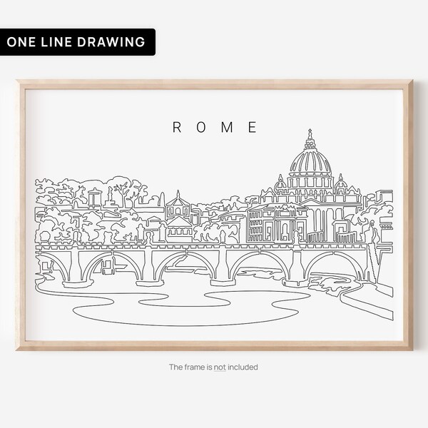 Rome Print - Etsy
