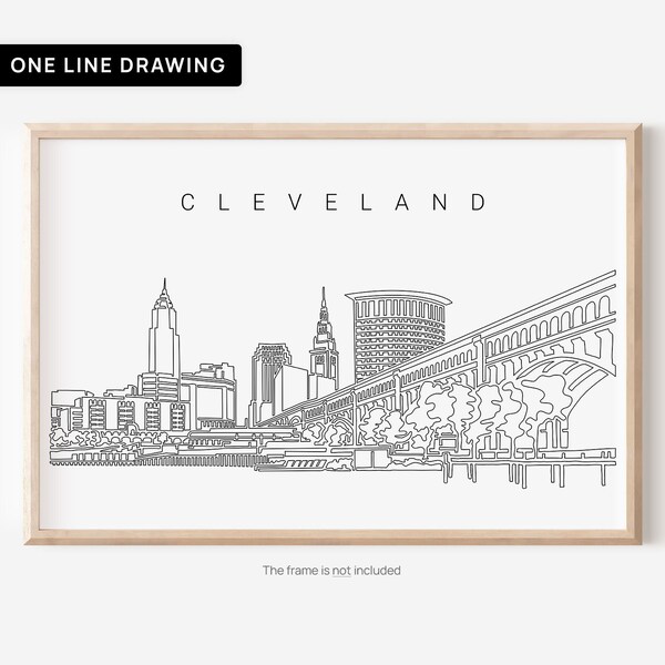 Cleveland Wall Art Etsy