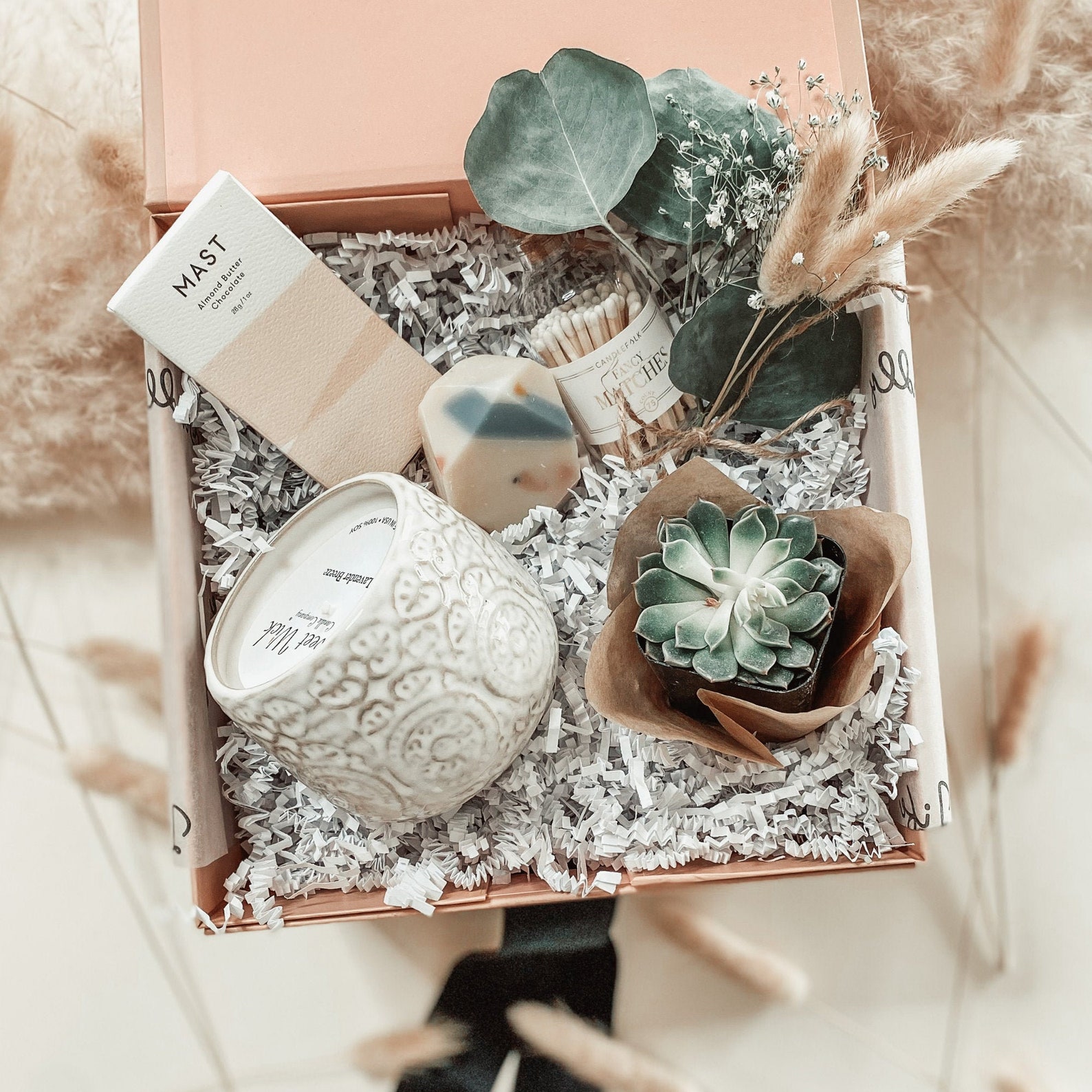 Sleek Boho Gift Box Made For All Occasions Birthday Gifts Etsy