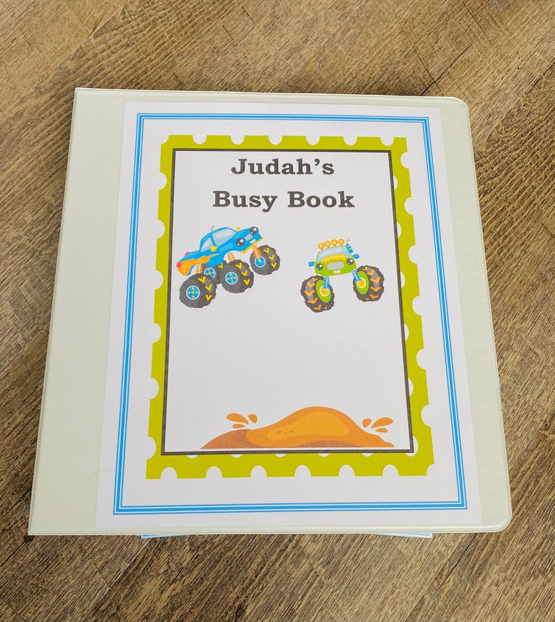 morning work hands on learning Preschool Curriculum homeschool personalized Activity book Toddler Busy Book dry erase activities