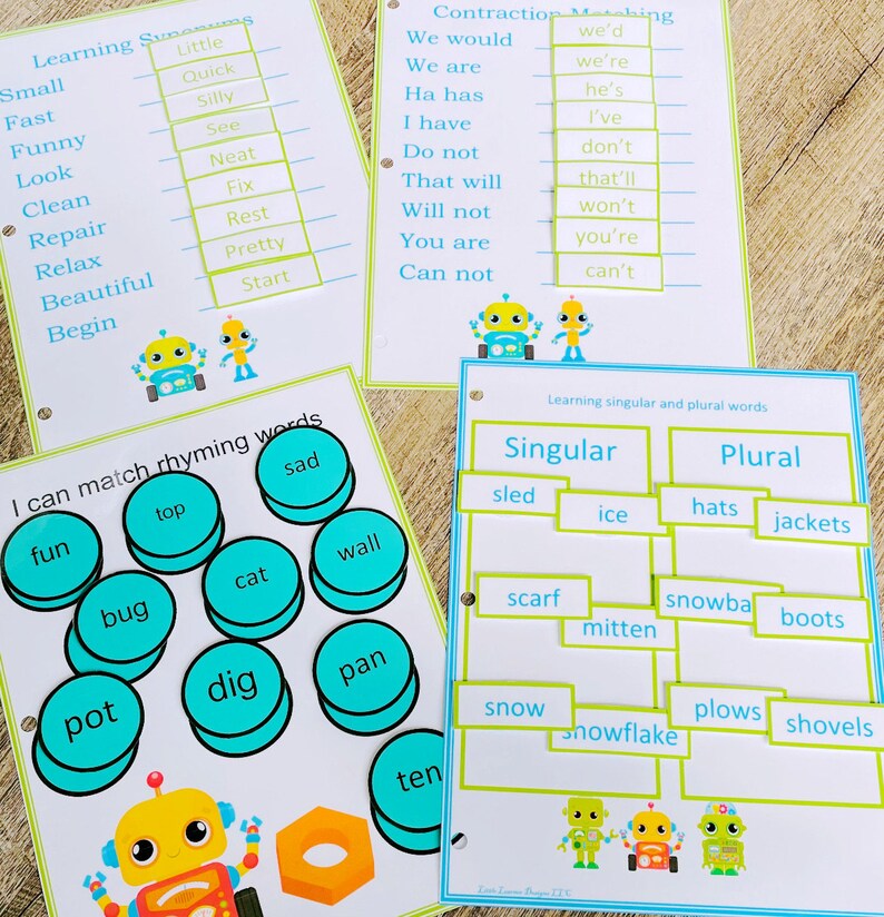 Second Grade Busy Binder, 2nd Grade Educational Games, 2nd Grade