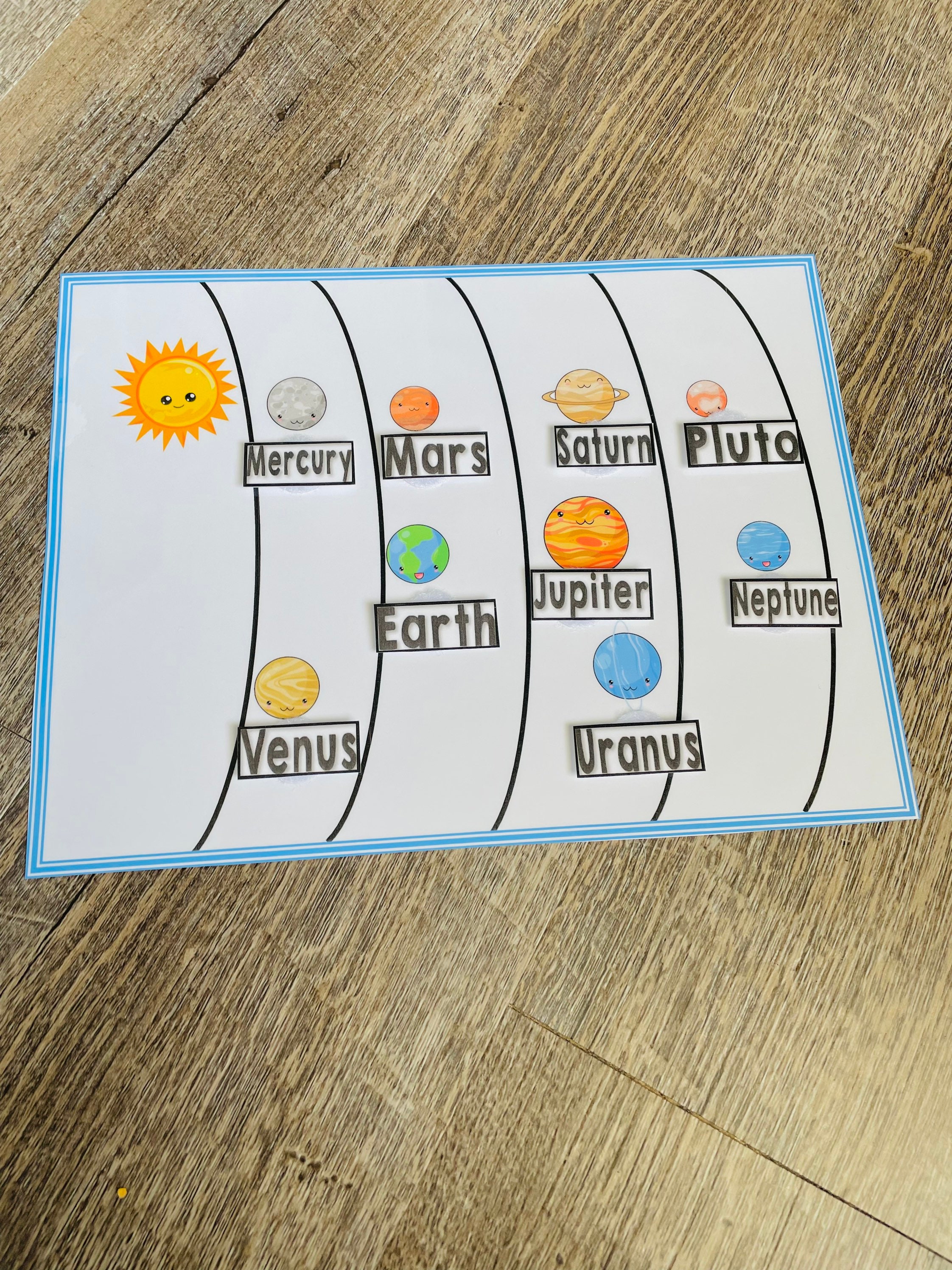 Solar System Foldable For Teachers