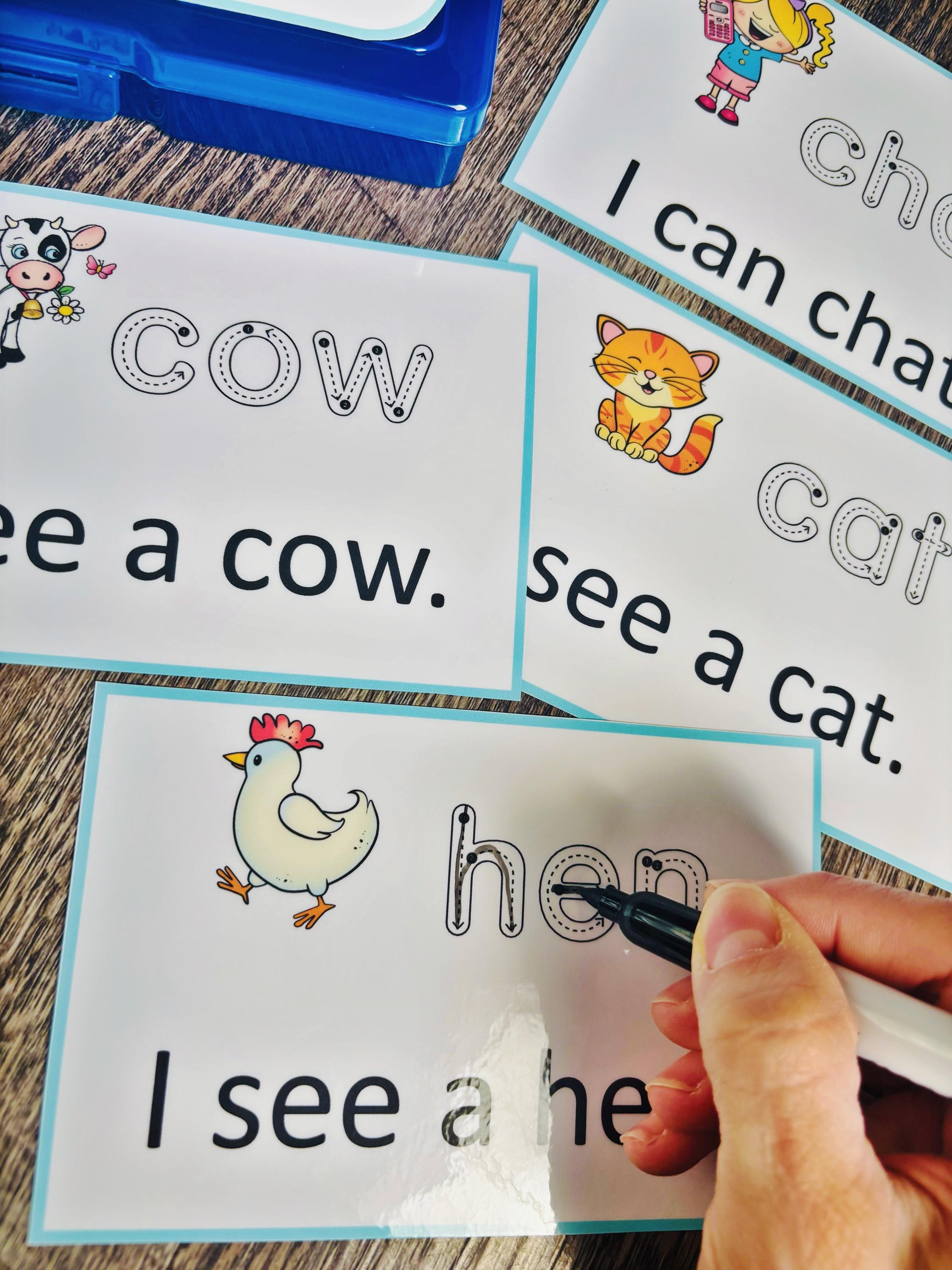 CVC Word Spelling Busy Box | Kindergarten Phonics Activity | Montessori ...