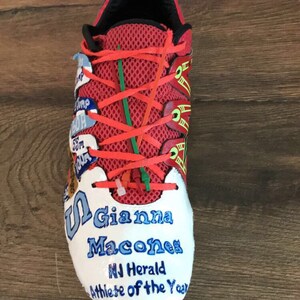 Custom Hand Painted Track Spikes Your 