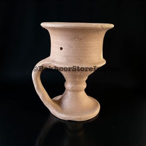 Handmade Traditional Incense Burner  - Ancient Clay Bakhoor Holder - Small
