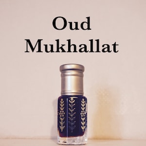 Oud Mukhallat - Mezcla pura de madera de agar, aceite de oud de lujo