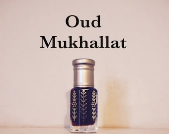 Oud Mukhallat - Mezcla pura de madera de agar, aceite de oud de lujo
