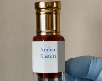 Attar Ambar Kasturi - 100% natural Real musk perfume oil - New Batch 2025
