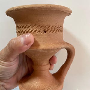 Unique Handcrafted Clay Incense Burner | Organic Bakhoor Burner with Ancient Design