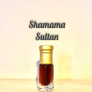 Shamama Sultan - 100% natural Ancient traditional attar oil with camphor and saffron