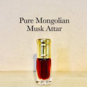 Pure Mongolian Musk - 100% natural Artisan Attar Oil Sensation for True Musk Aficionados - NEW BATCH 2025