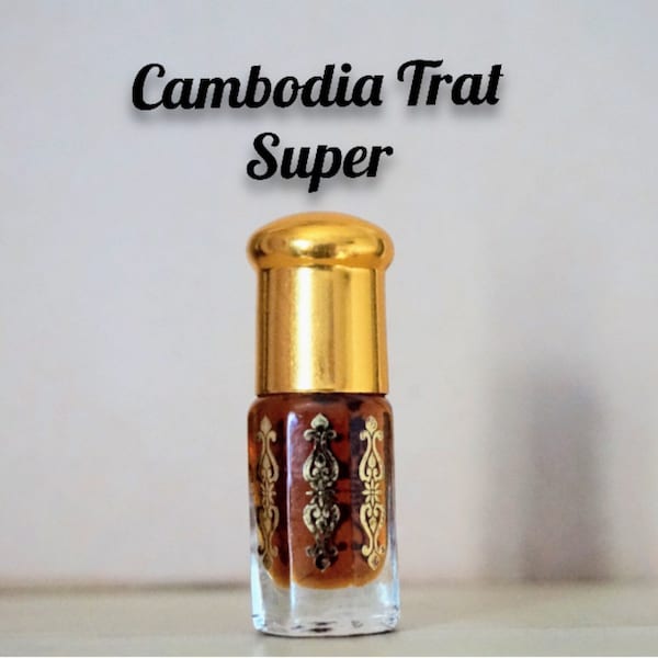 Cambodia /Trat Super Pure Agarwood Oil, Oud Oil