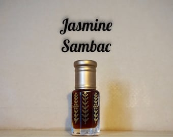 Jasmine Sambac Attar – Natural Floral Perfume Oil with Essential Oils