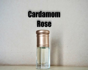 Attar Cardamom Rose   - 100% Natural Fragrance