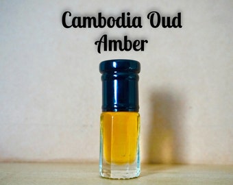 Cambodia Oud Amber - Handcrafted perfume oil