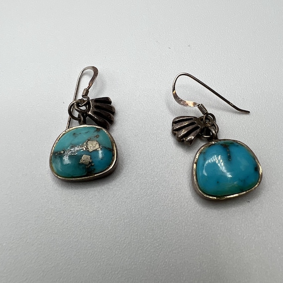 Vintage Turquoise earrings Barse 925