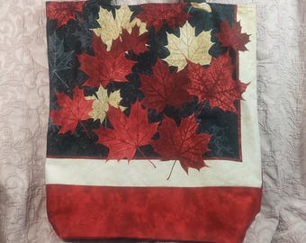 Canada Flag Tote Bag For Women - Large Capacity Canvas Shoulder Bag For Shopping, Travel & Work - View #4