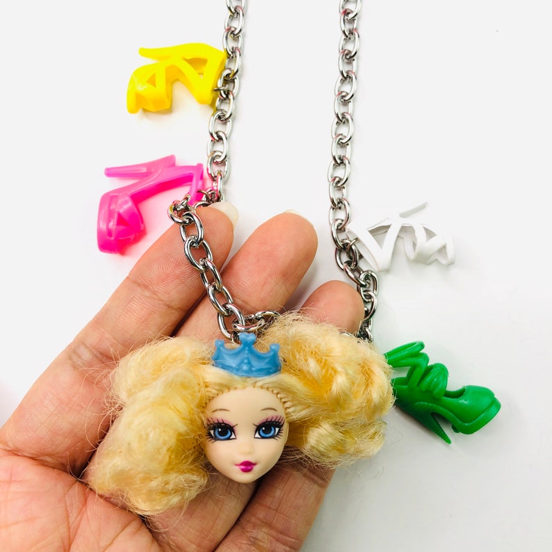 Barbie Necklace Adult Baby Choker Weird Necklace Random Etsy