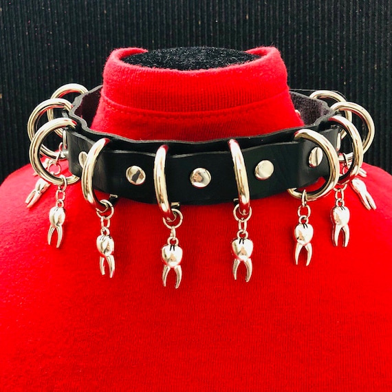 goth mens choker