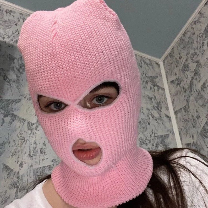 Download Solid Color Ski Mask Plain Skimask 3 Hole winter full face ...
