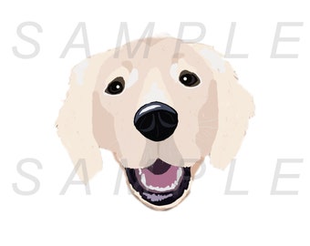 Custom Pet Digital Art Print