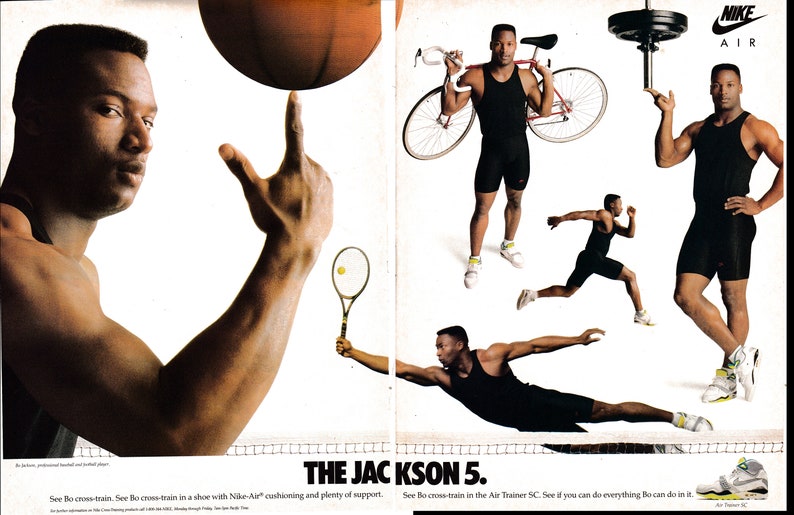 bo jackson cross trainers 1989