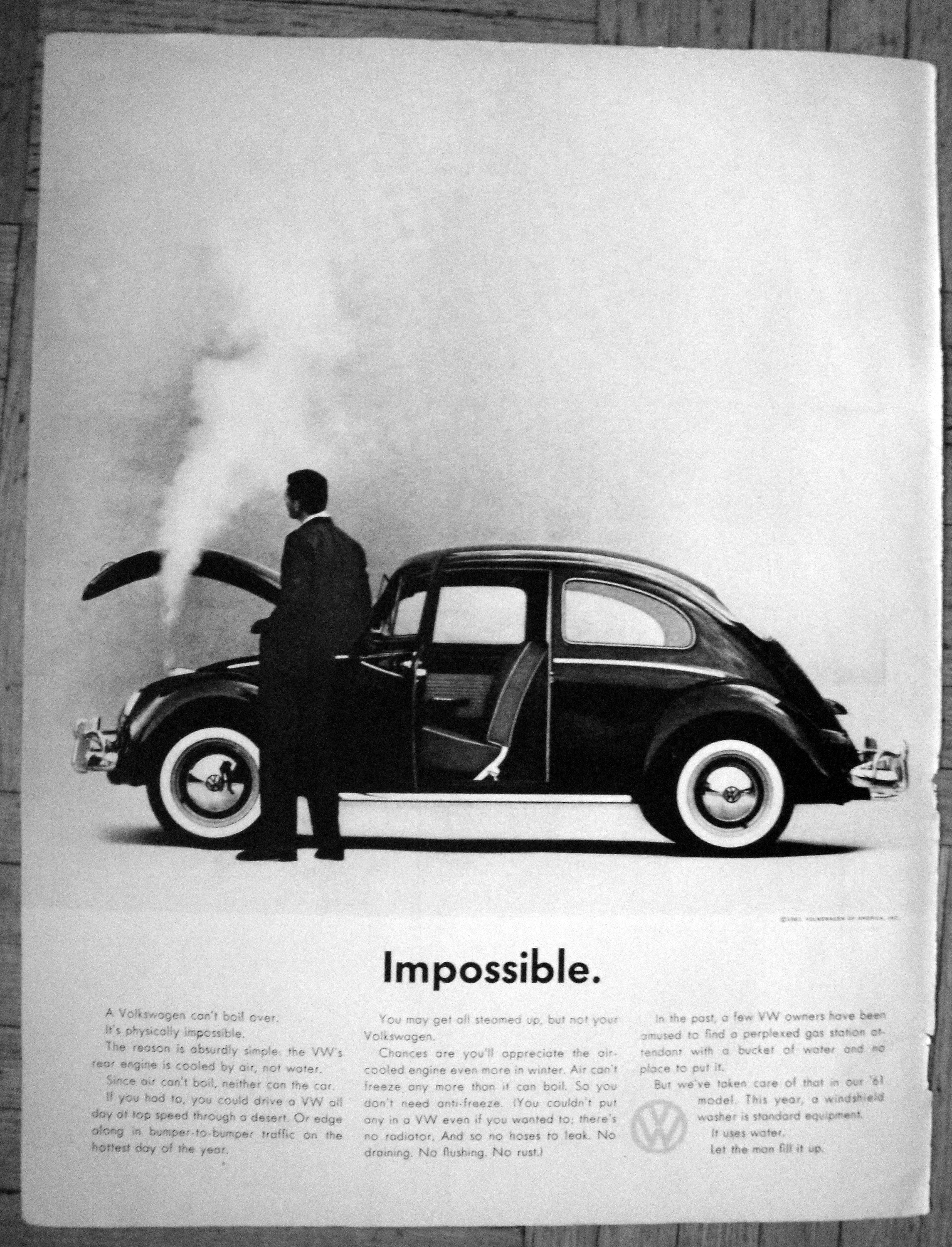 1961 vw beetle bug