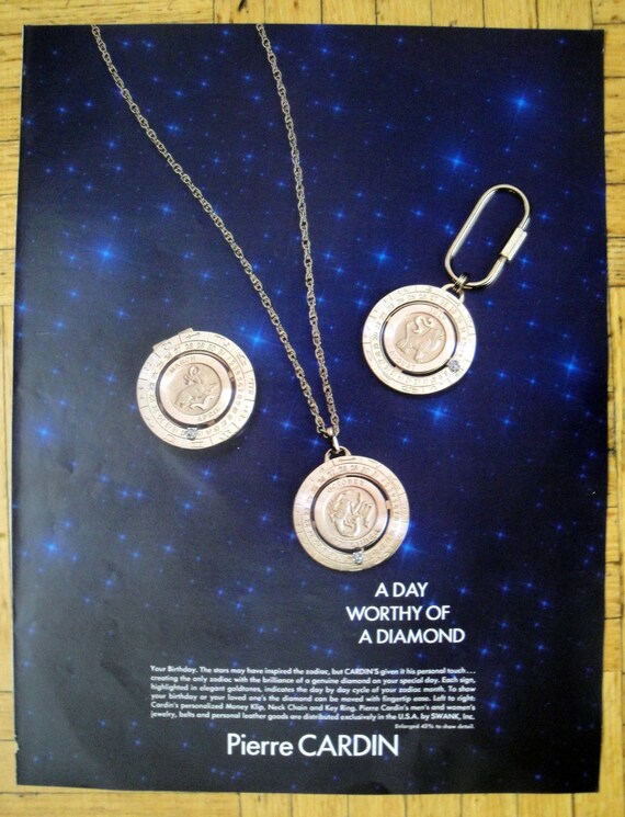 1979 Pierre Cardin Diamond Zodiac 