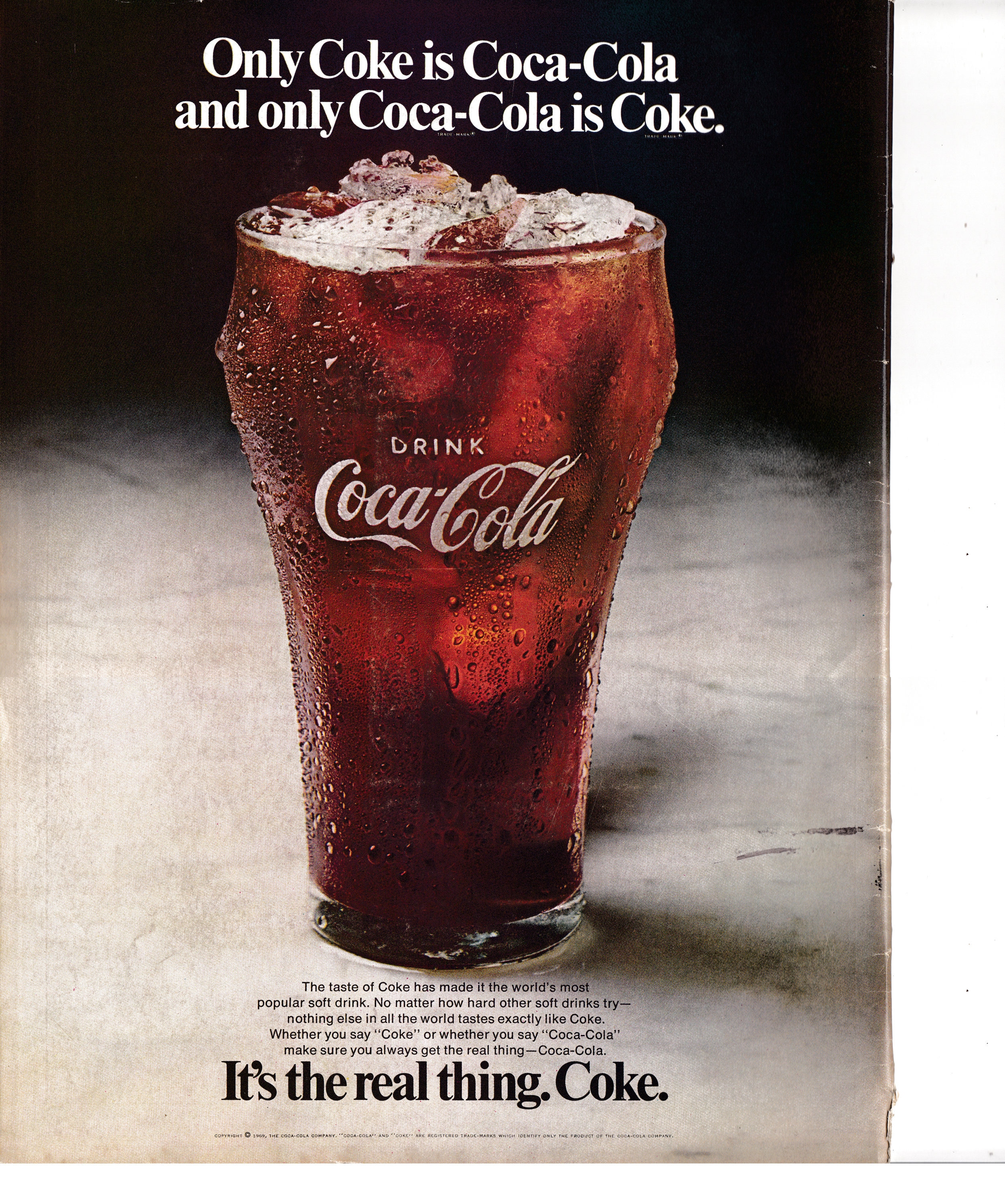 1969 Coke coca Cola is Cokecoke is Coca Cola original 13.5 Etsy Canada