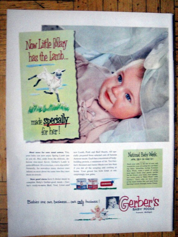 lamb baby food gerber