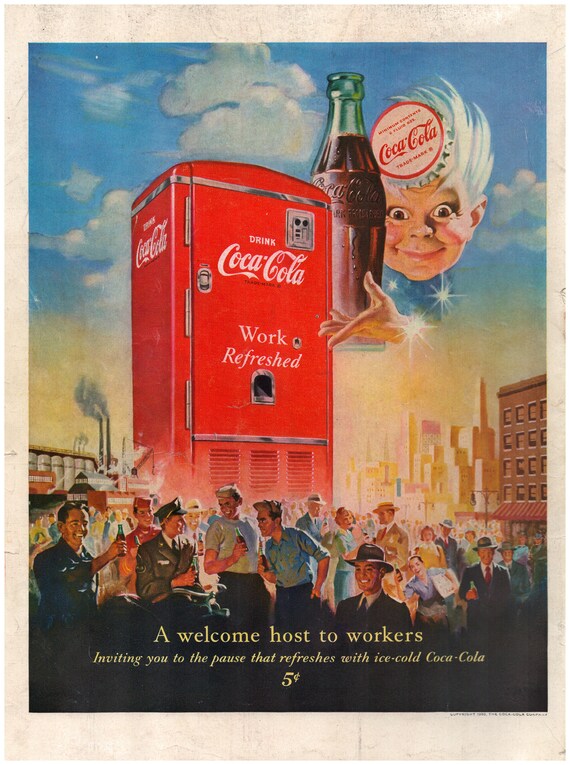 1950 coke machine