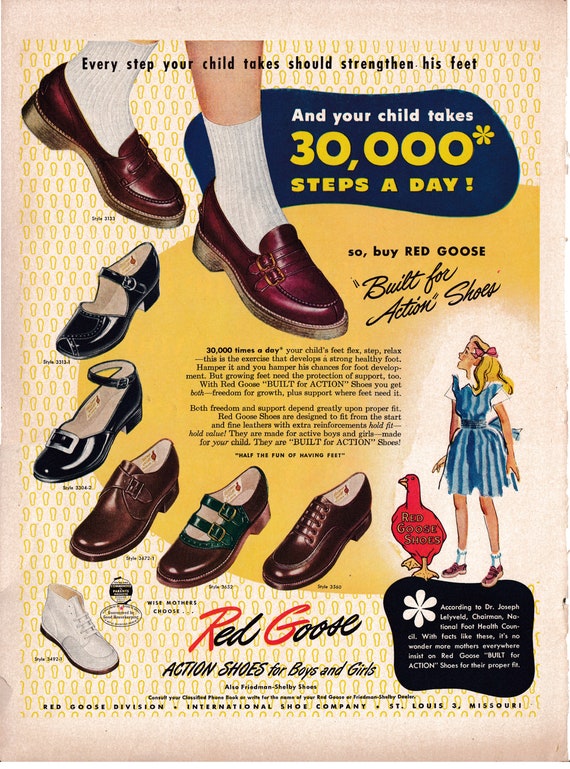 1948 Red Goose Children's Shoes-Built 